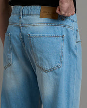 Jeans straight fit chiaro