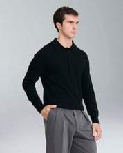 Polo in misto cashmere