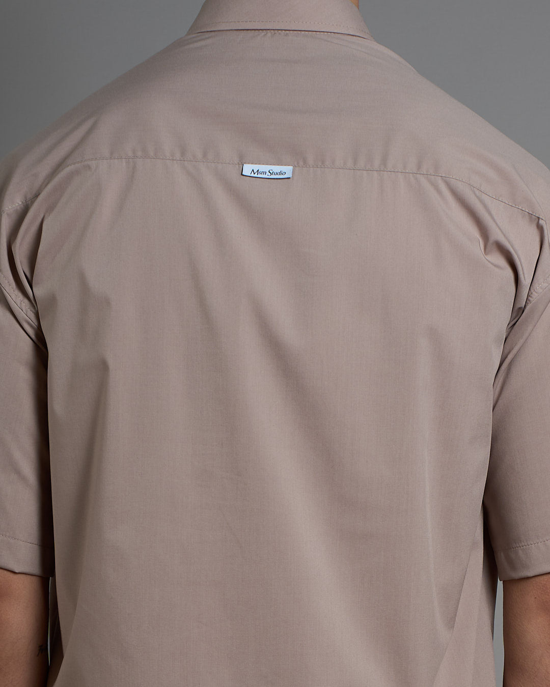 Camicia Over Tinta Unita