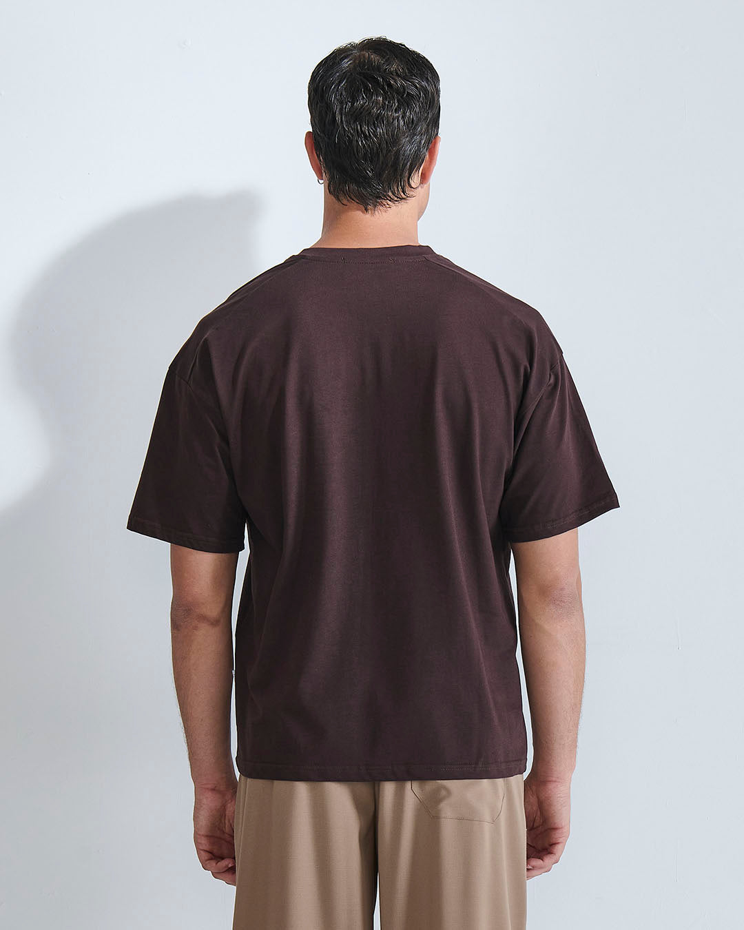 T-shirt cropped scollo a v