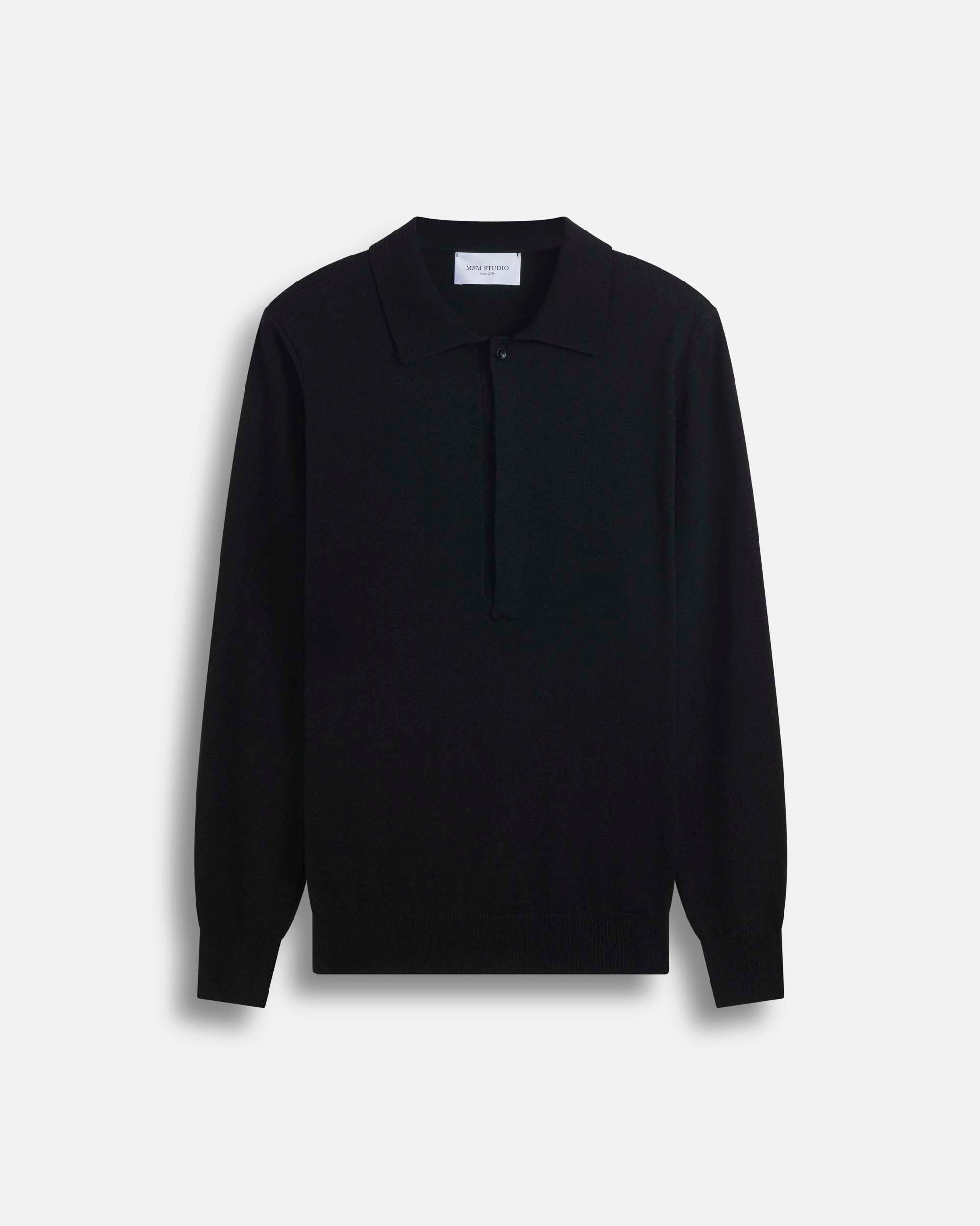 Polo in misto cashmere