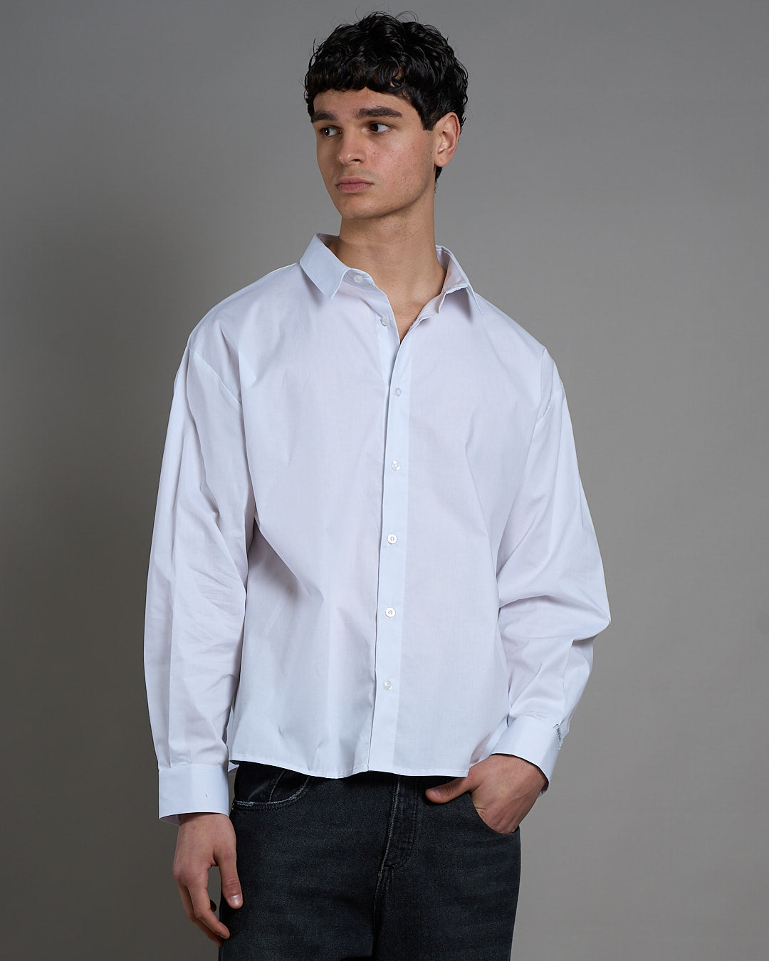 Camicia Oversize in cotone