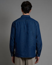 Camicia in cotone Chambray
