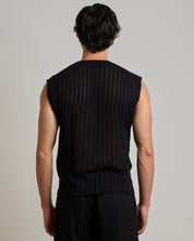 Gilet in filo fluttuante