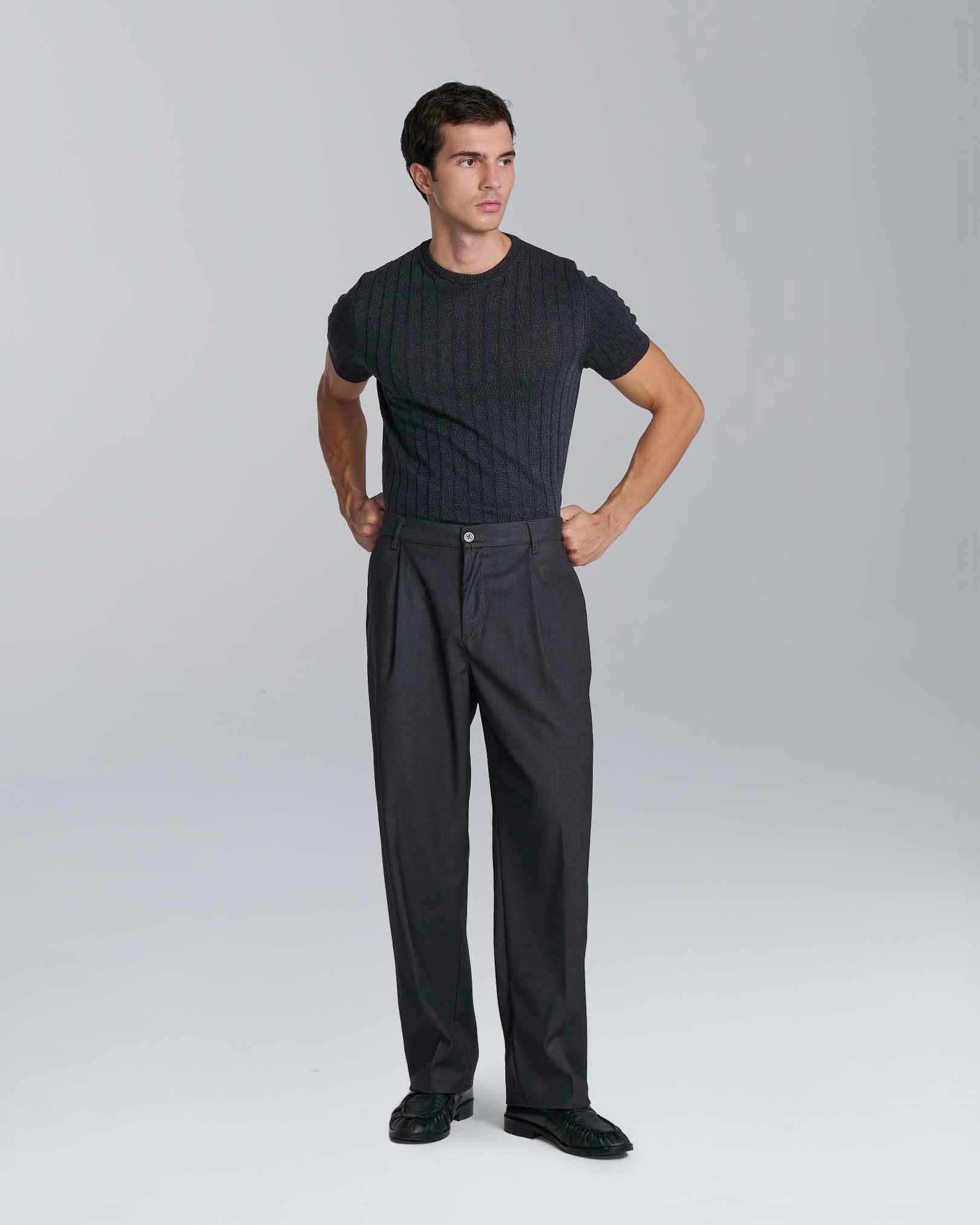 Pantalone straight fit