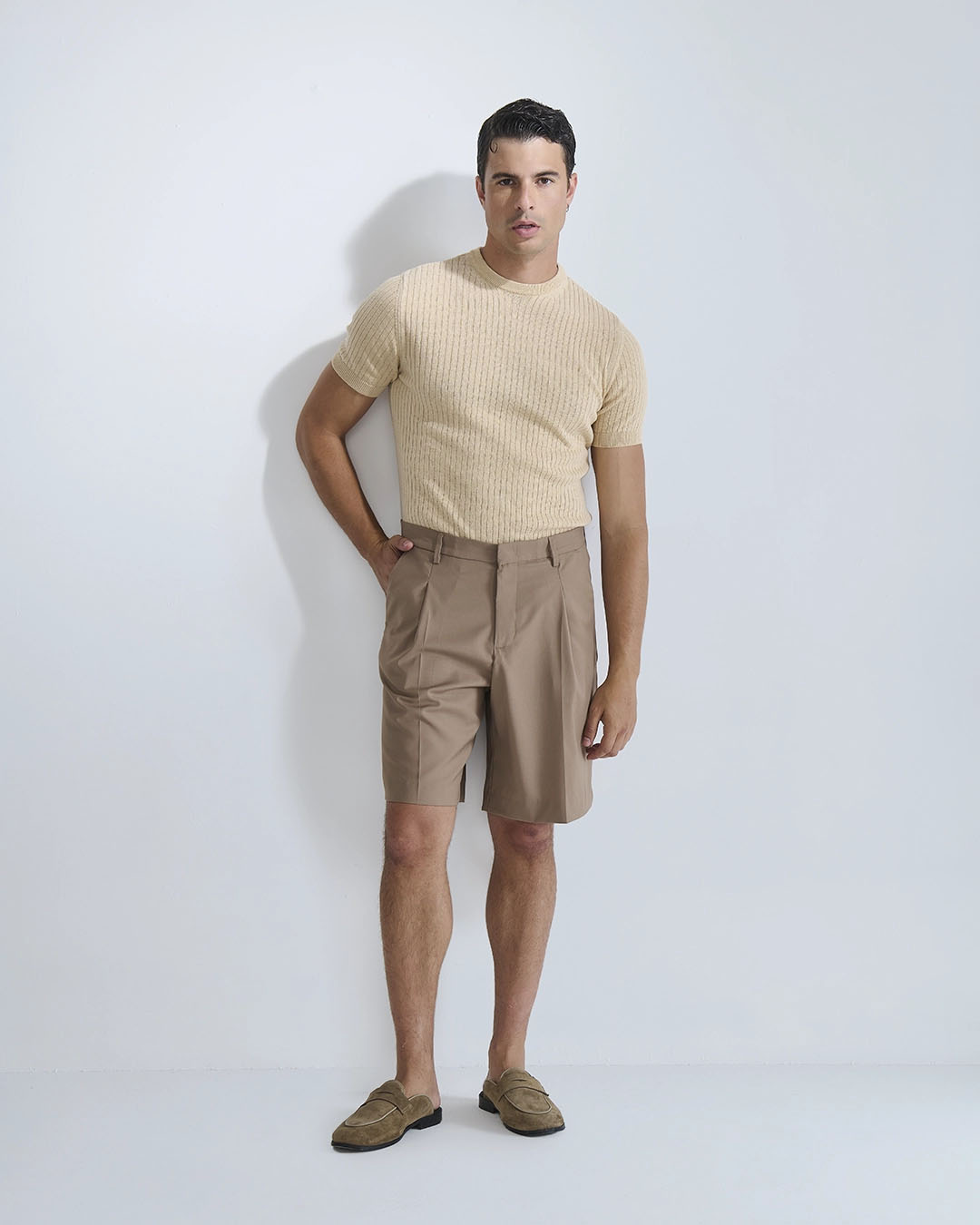 Bermuda sartoriale strutturato