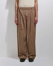Pantalaccio strutturato con laccio
