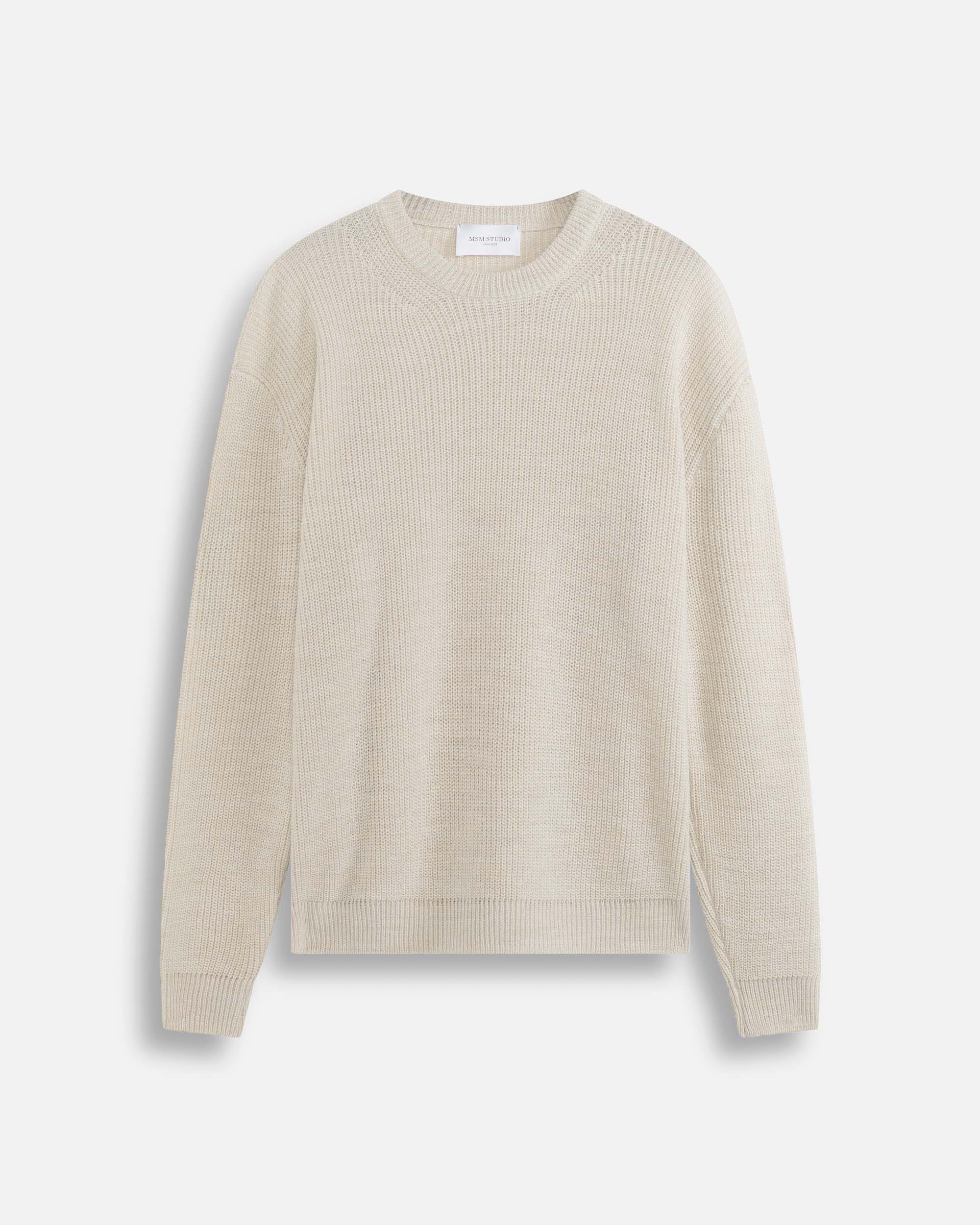 Maglia girocollo oversize