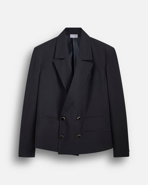 Giacca Cropped con bottone gioiello Limited Edition