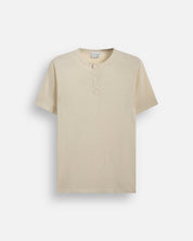 Maglia con collo a serafino