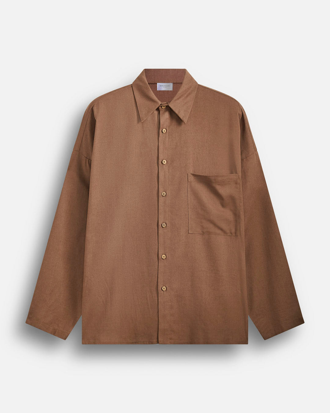 Camicia over in lino da coordinato
