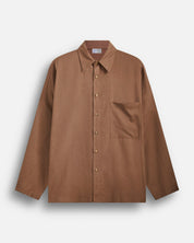 Camicia over in lino da coordinato