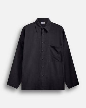 Camicia over in lino da coordinato
