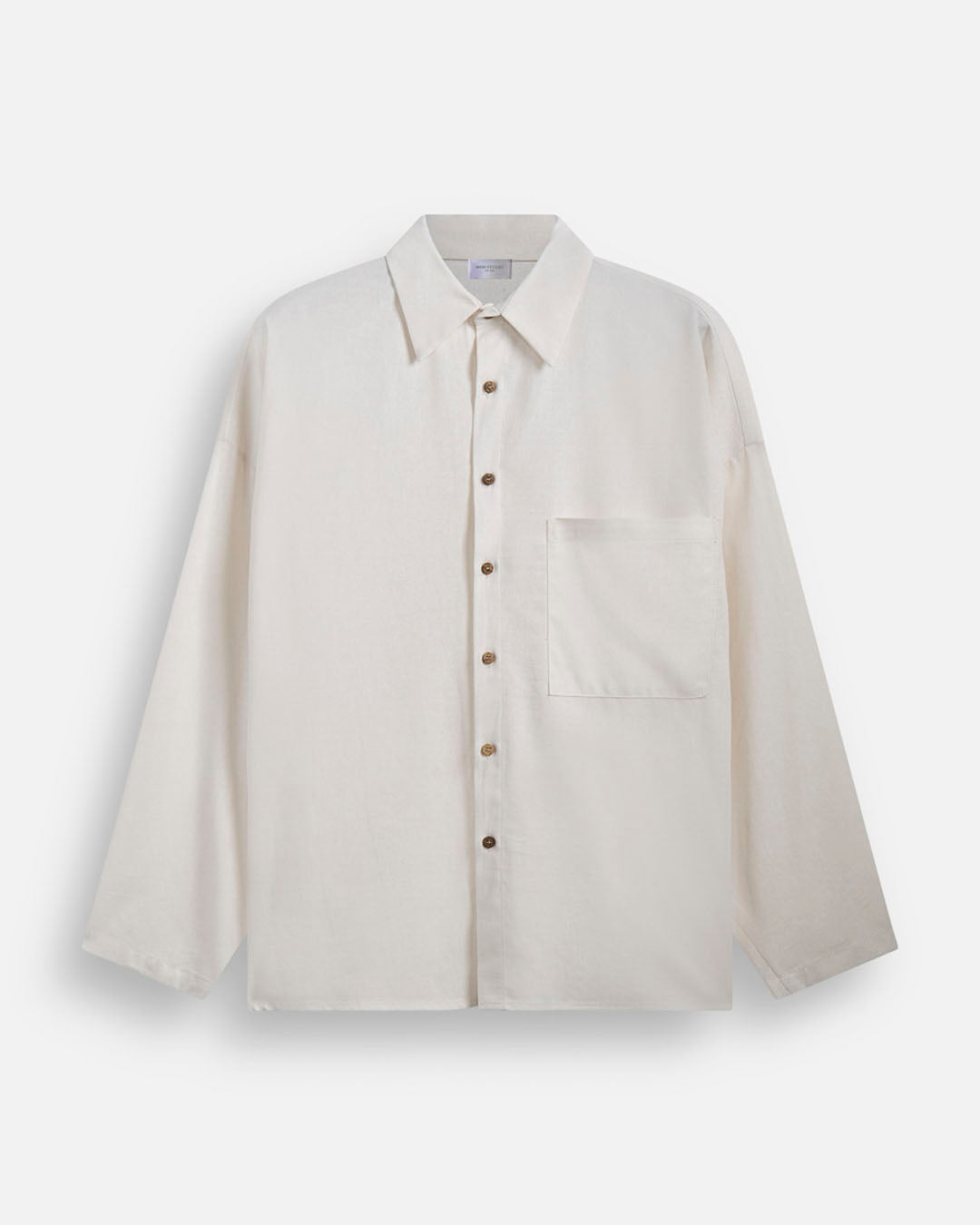 Camicia over in lino da coordinato