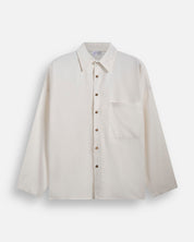 Camicia over in lino da coordinato