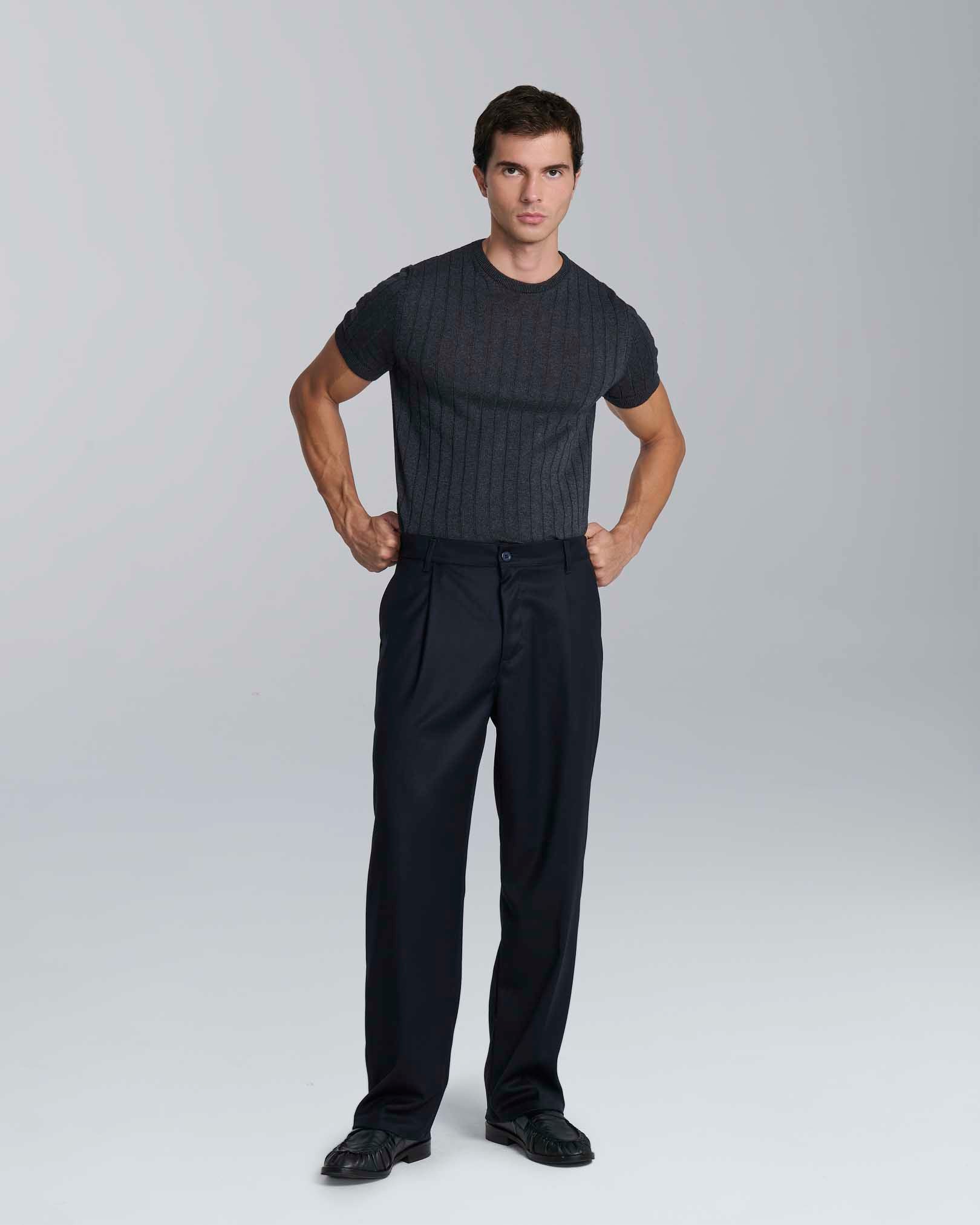 Pantalone straight fit