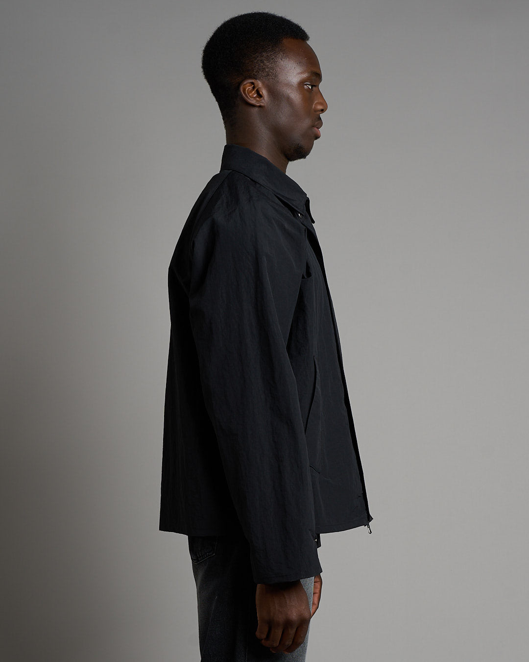 Giacca Trench in cotone nylon