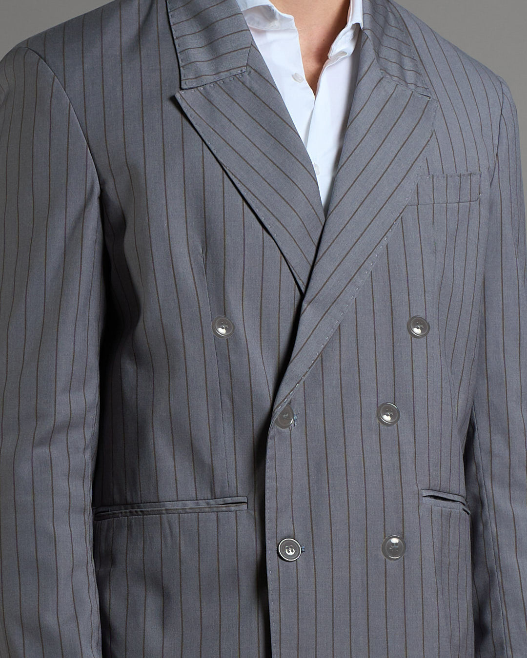 Giacca Relax Fit Gessato