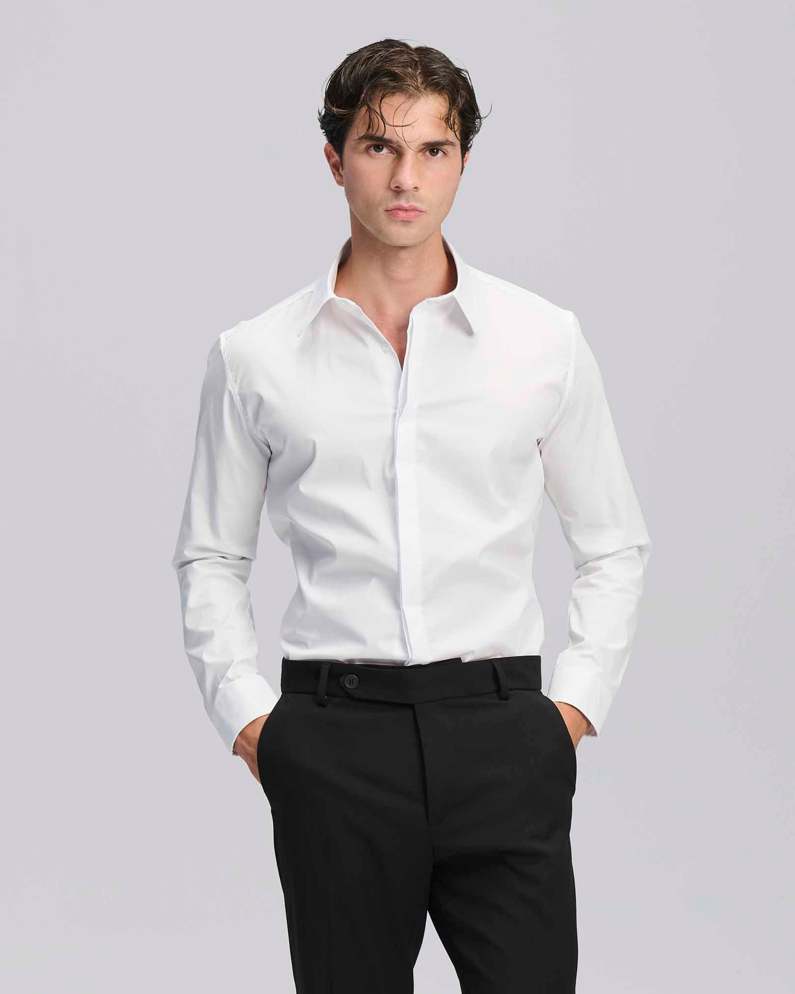 Camicia sartoriale strutturata