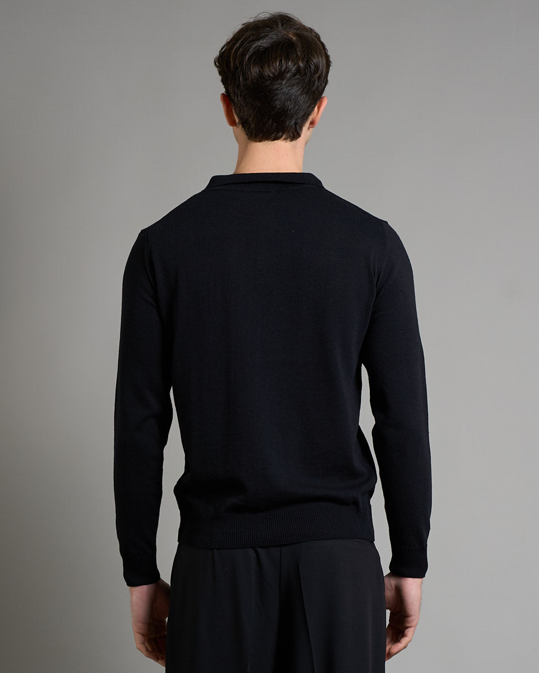 Polo manica lunga in filo