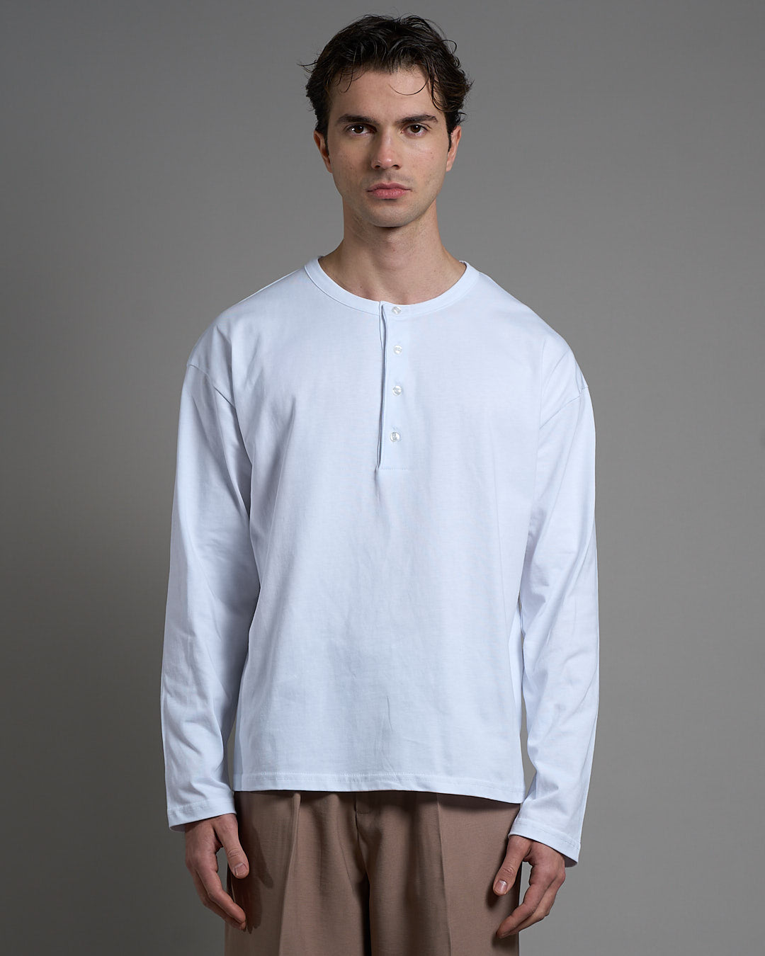 T-Shirt Serafino in cotone 210gr
