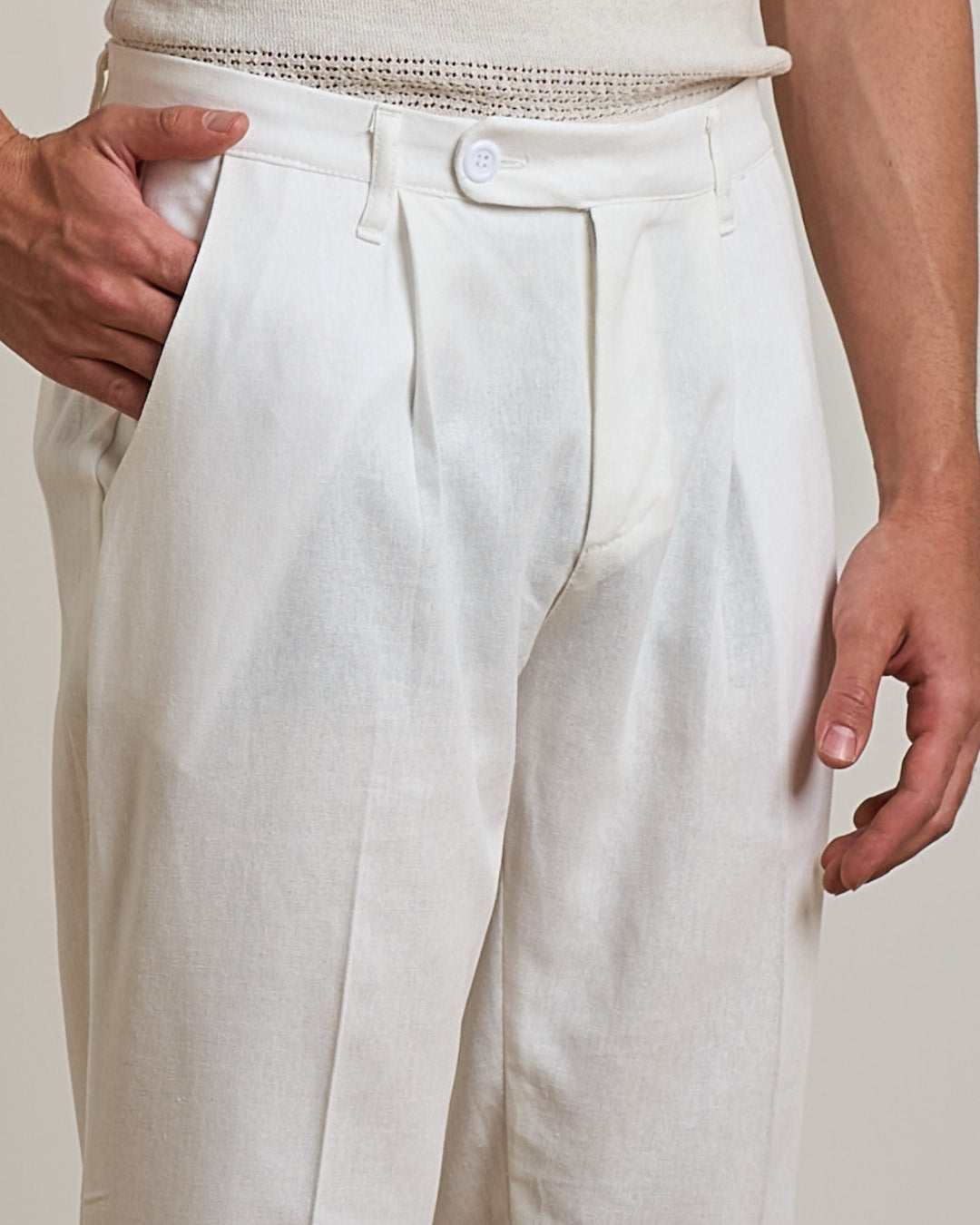Pantalone Sartoriale in lino