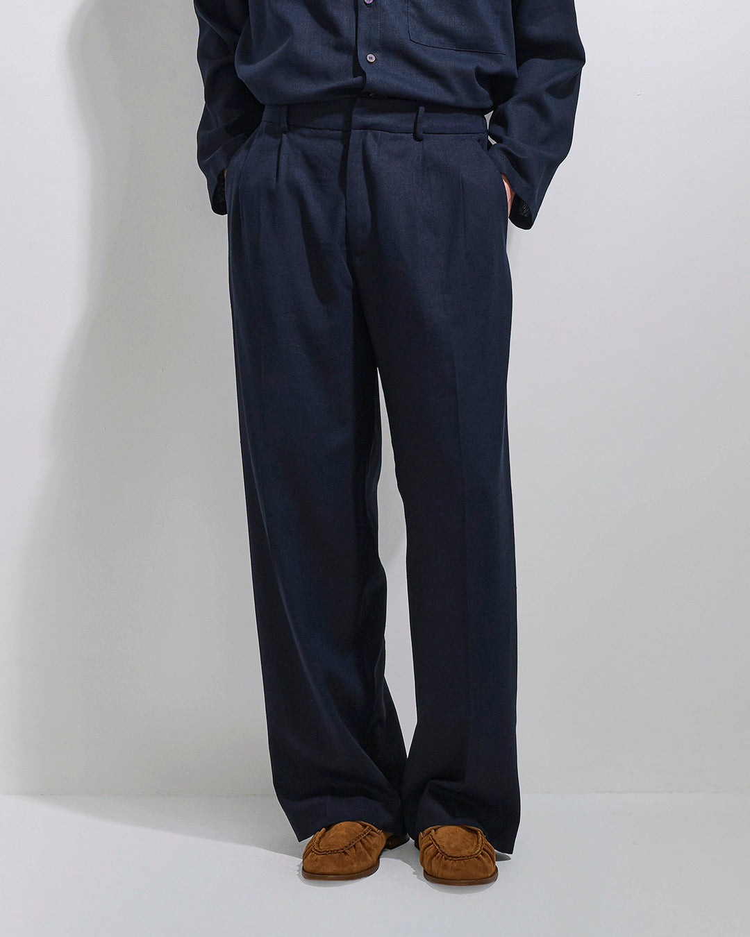Pantalone da completo in lino limited edition