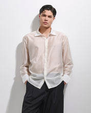 Camicia Effetto Velato