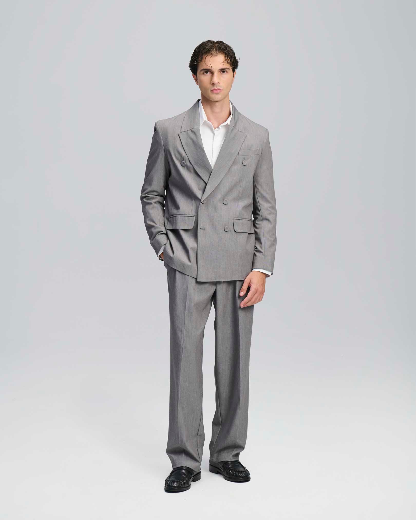 Abito Relax Fit Grigio
