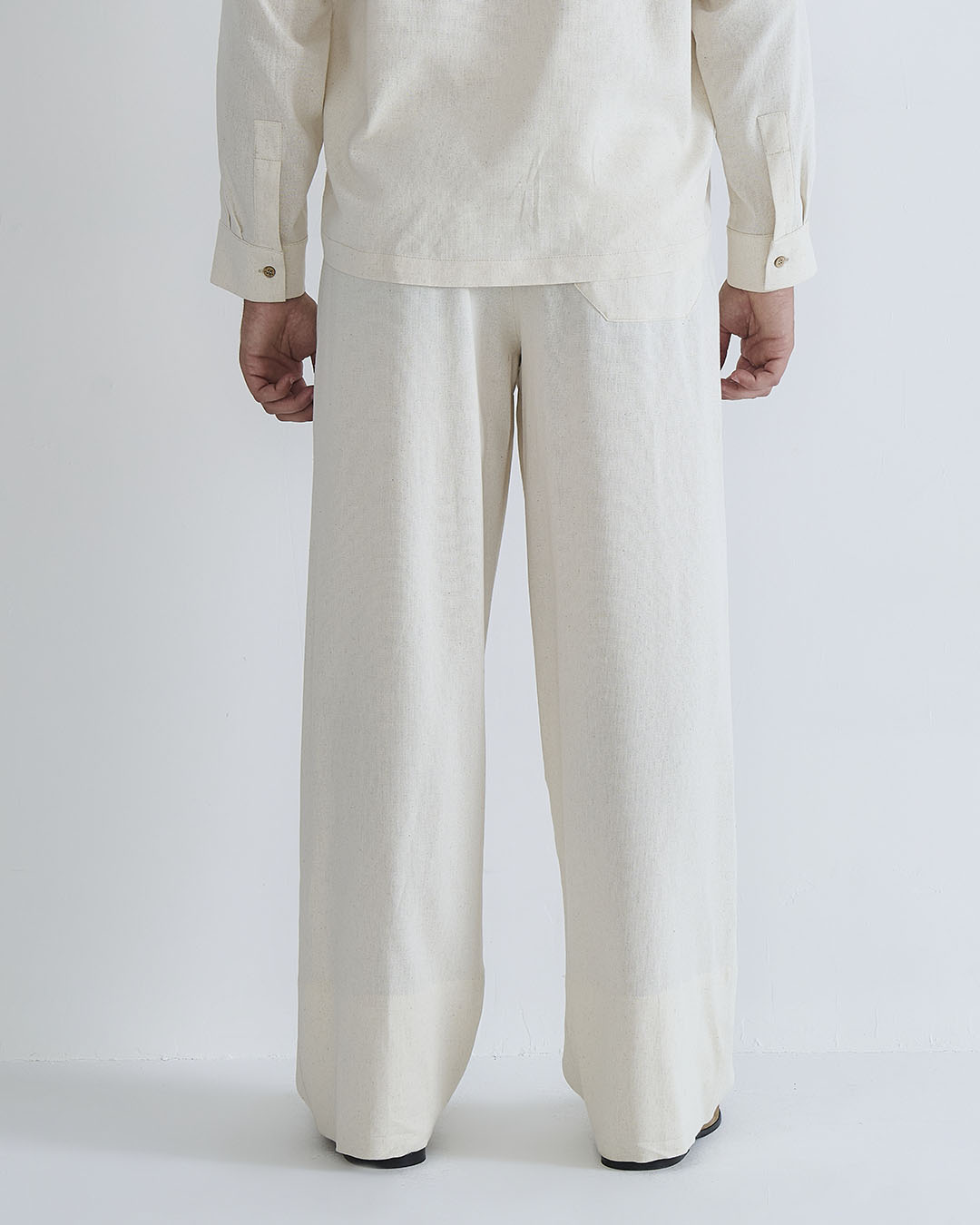 Pantalaccio Strutturato in lino