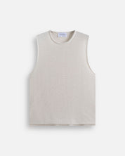 Canotta in maglia in cotone