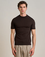 T-Shirt mezza manica in filo