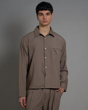 Camicia Cropped da coordinato