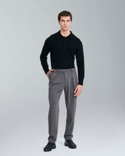 Polo in misto cashmere