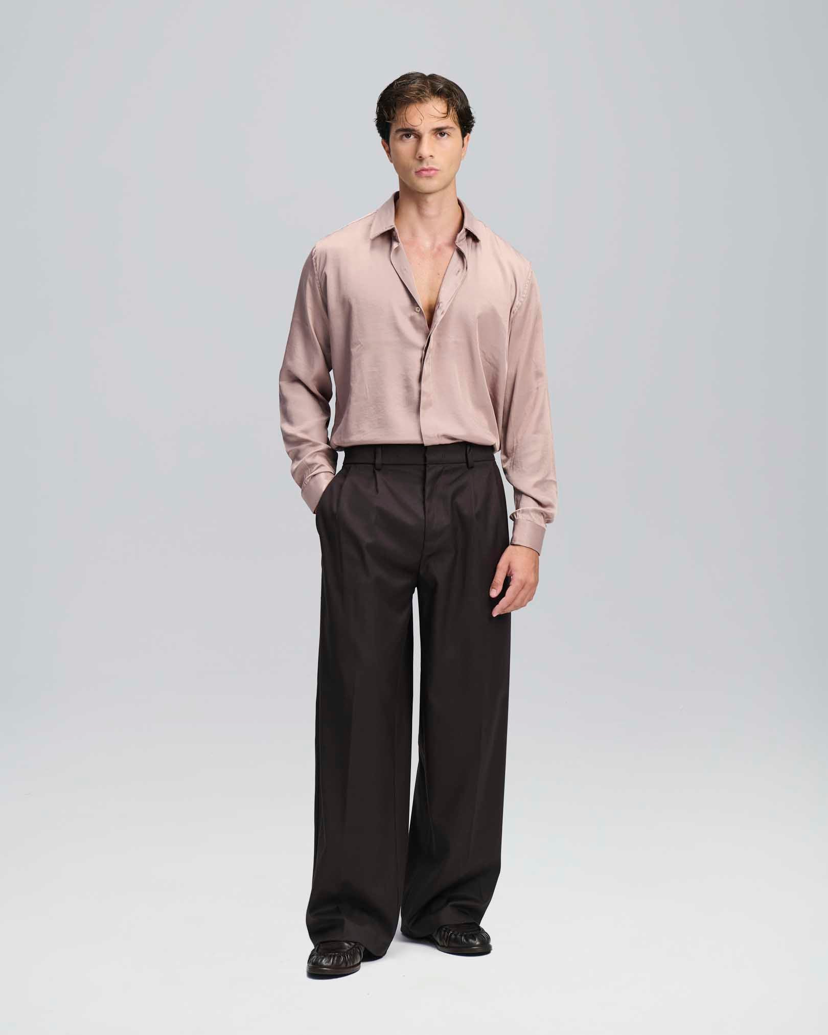 Pantalone Wide Fit Limited Edition Moro