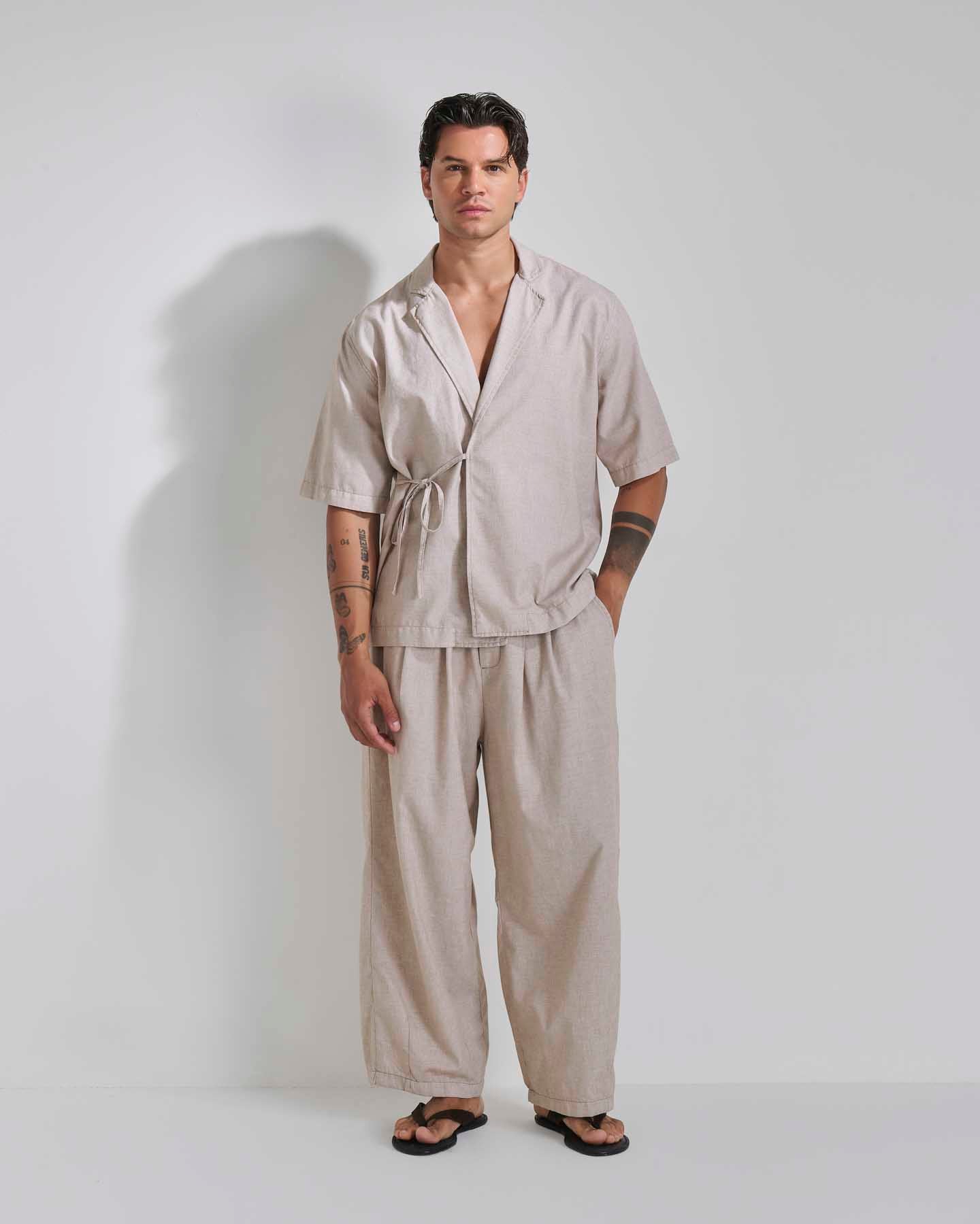 Giacca Kimono con laccio