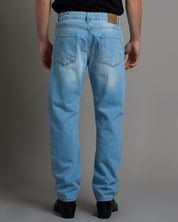 Jeans straight fit chiaro