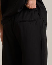 Pantalaccio jogger gamba larga in lino