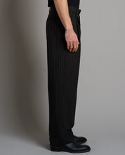 Pantalone Wide Fit Gessato