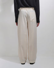 Pantalaccio strutturato con laccio