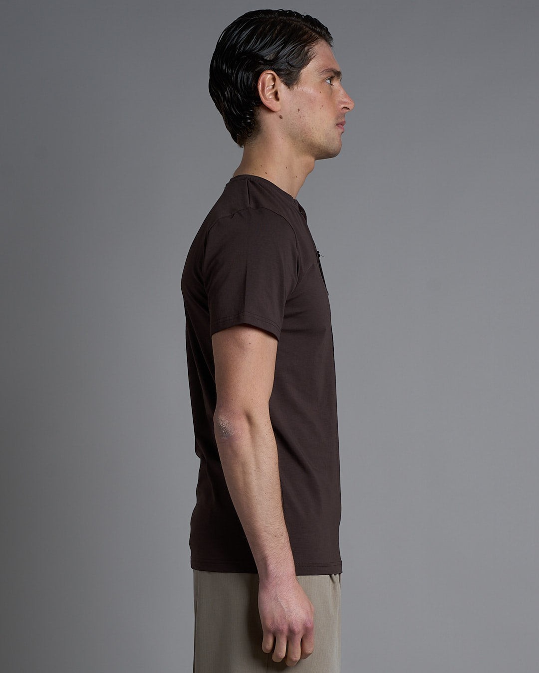 T-shirt Serafino Slim Fit