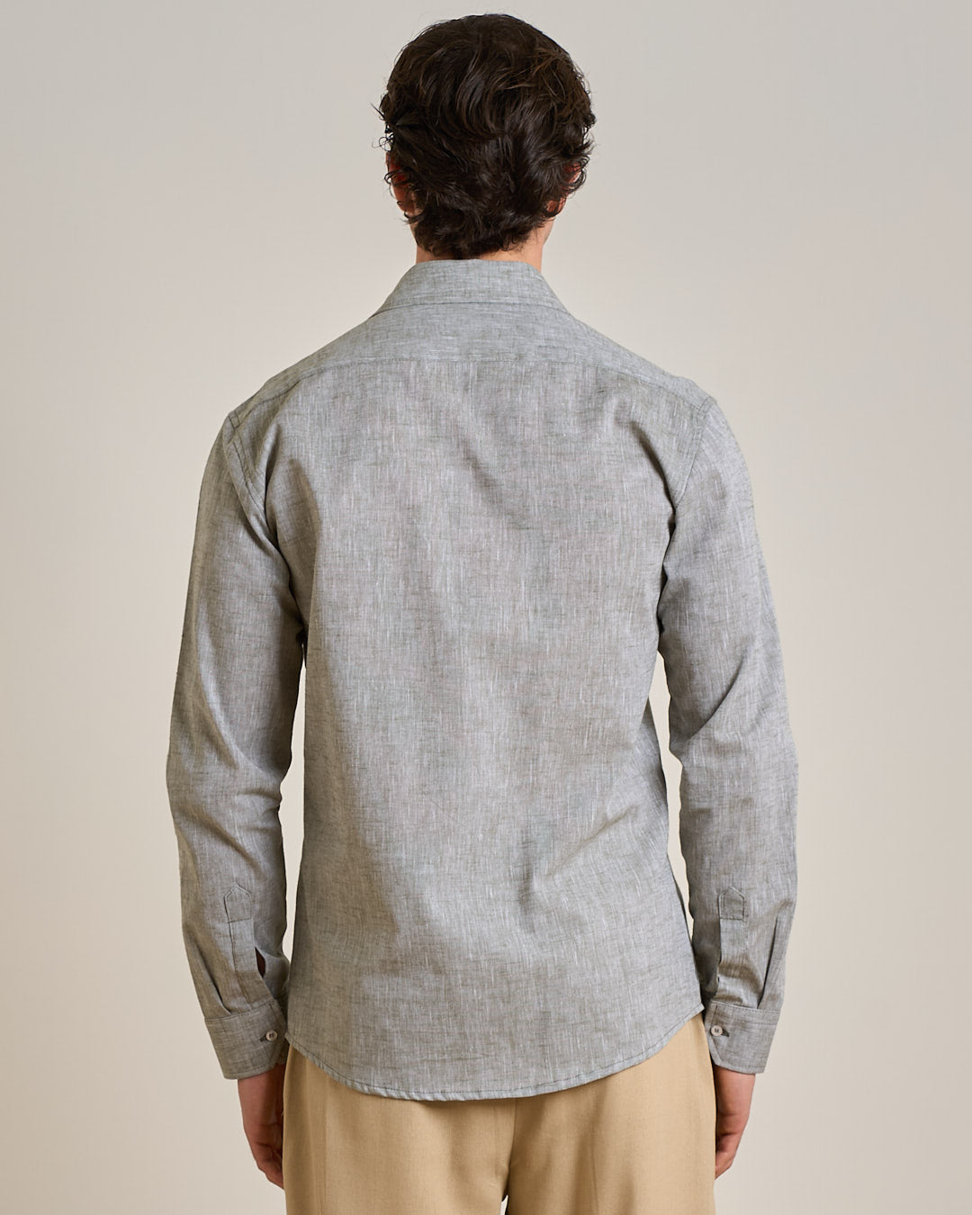 Camicia sartoriale in lino