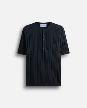 T-Shirt Serafino in filo fluttuante Limited Edition