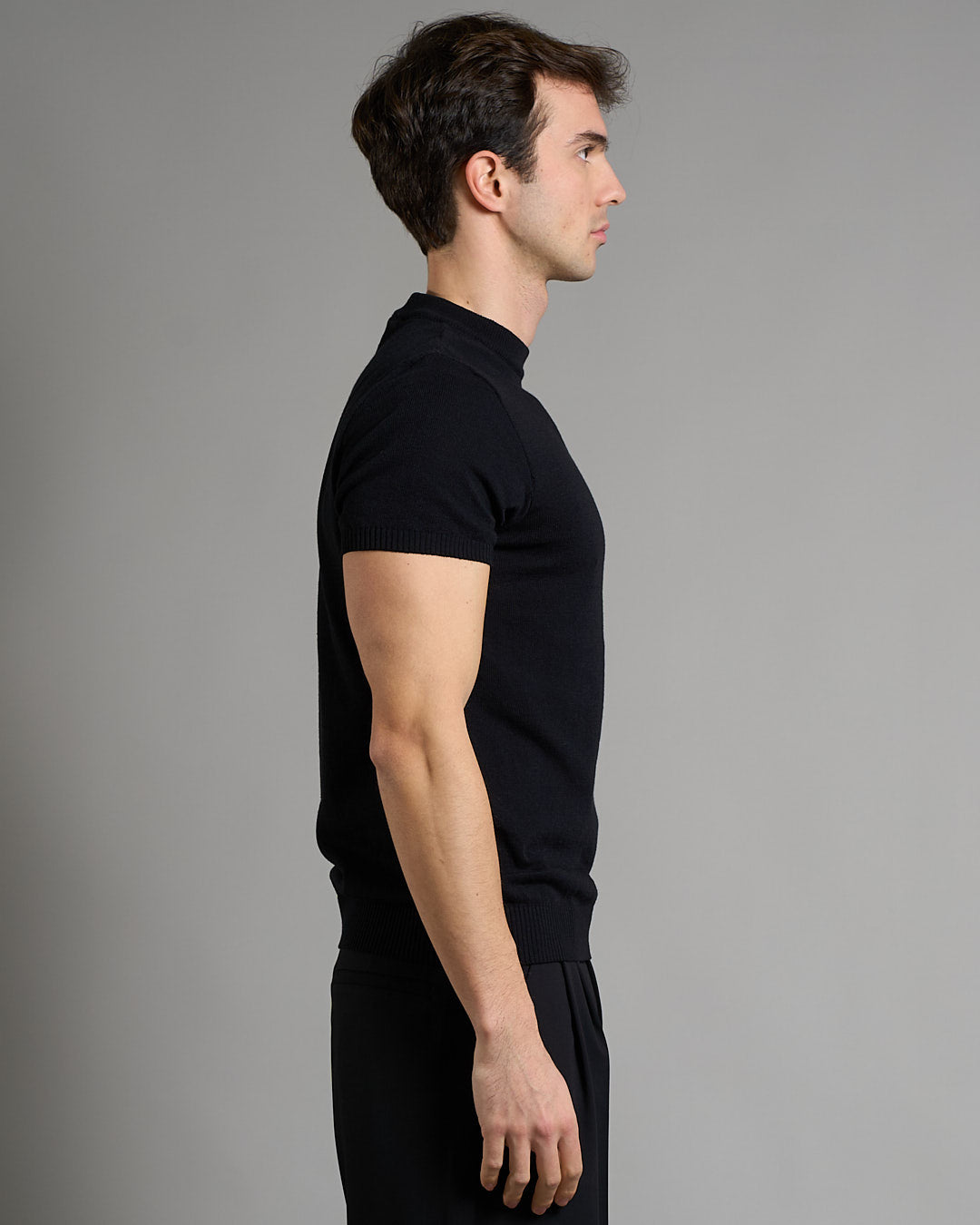 T-Shirt mezza manica in filo