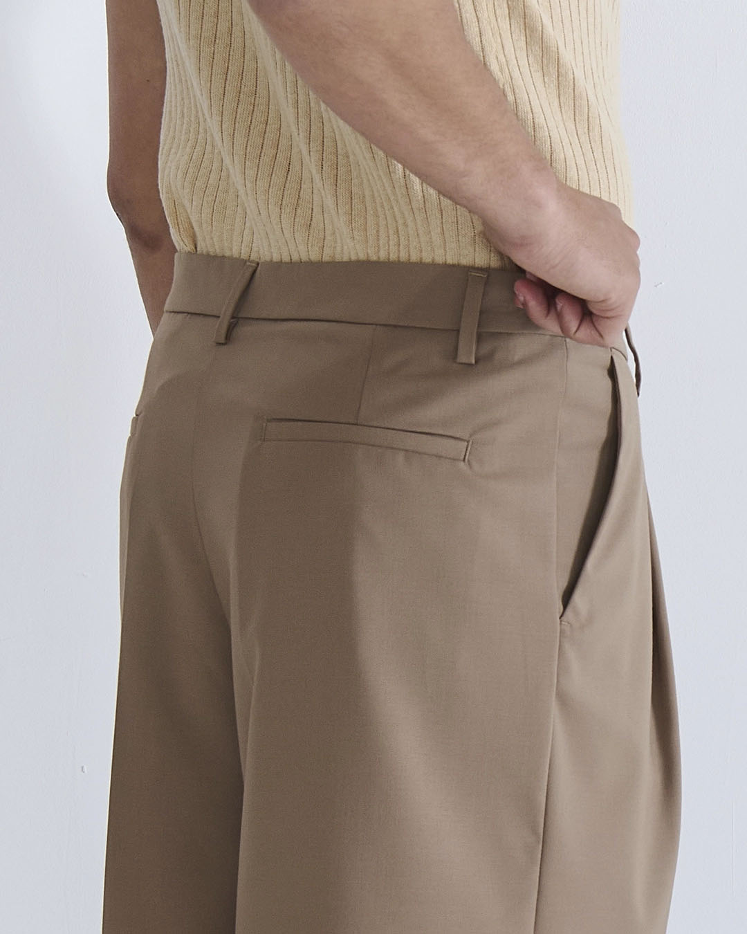 Bermuda sartoriale strutturato