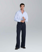Pantalone wide leg strutturato