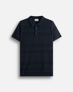 Polo in filo micro traforata