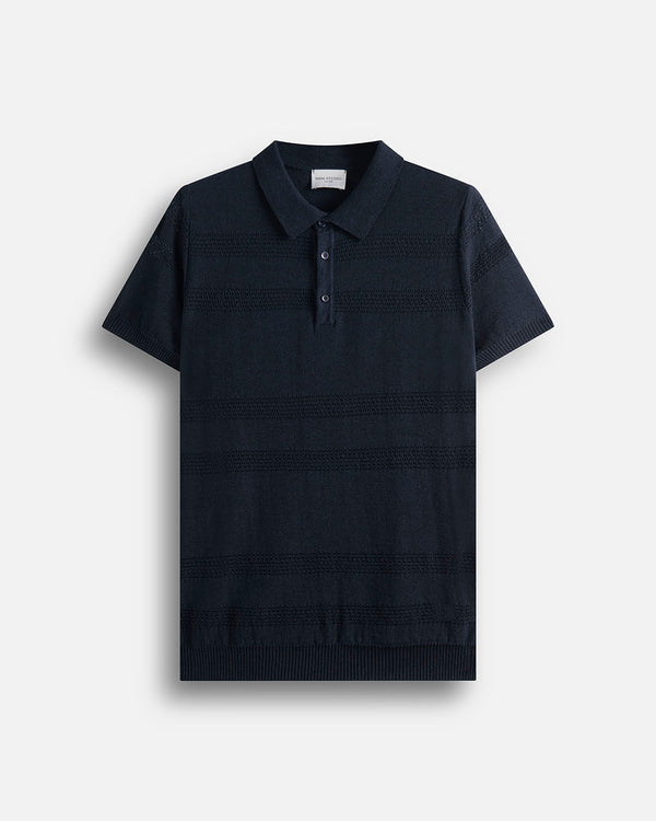 Polo in filo micro traforata