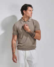 Polo in puro cotone naturale