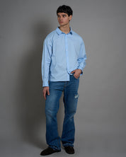 Camicia oversize in cotone